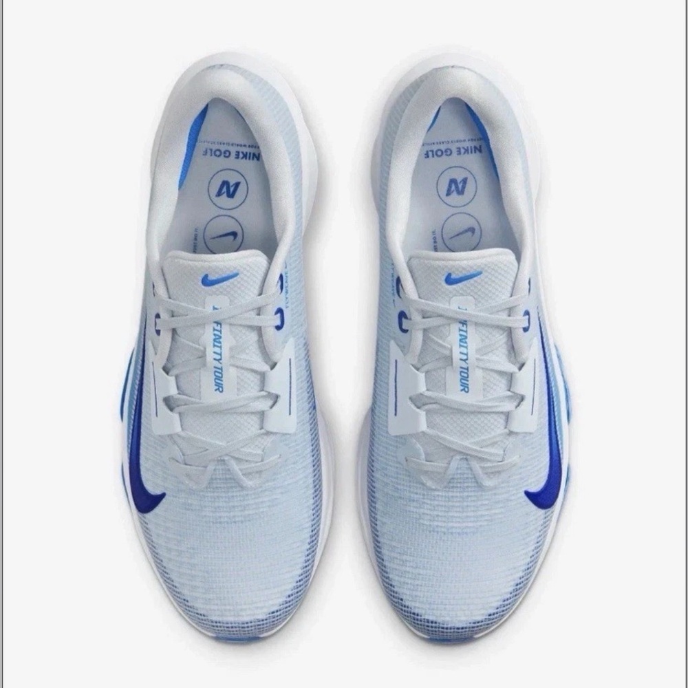 New Nike Men Air Zoom Infinity Tour 2 Golf Shoes Blue FD0217-001 Size 12 - Picture 3 of 4